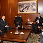 İçişleri Bakanı Efkan Ala ile Çad Heyeti arasındaki resmi görüşmelerde çeviri hizmeti sunduk
