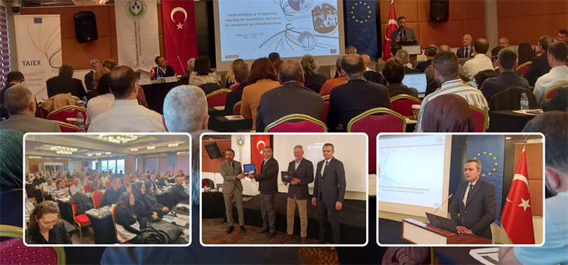 İlaçlı Yemler AB Mevzuatı Çalıştayında Nova’dan Simultane Çeviri Desteği 1 simultane çeviri ekipman kiralama